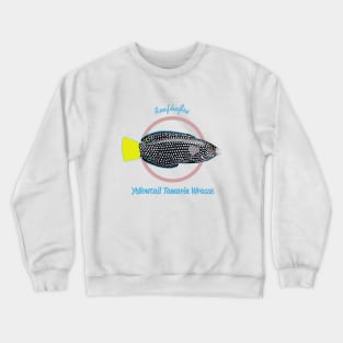 Yellowtail Tamarin Wrasse Crewneck Sweatshirt